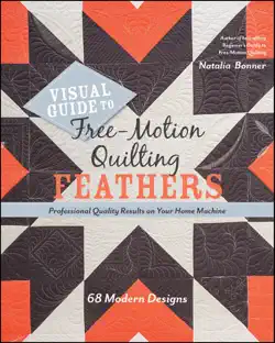 visual guide to free-motion quilting feathers book cover image