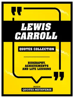 lewis carroll - quotes collection book cover image