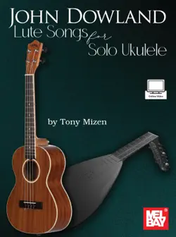 john dowland lute songs for solo ukulele book cover image