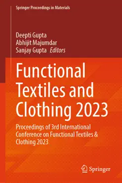 functional textiles and clothing 2023 book cover image