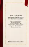 A dialoge or communication of two persons synopsis, comments