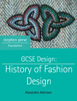 gcse design: history of fashion design book cover image