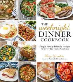 the weeknight dinner cookbook book cover image