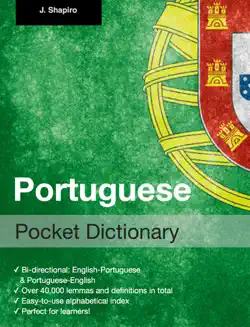 portuguese pocket dictionary book cover image