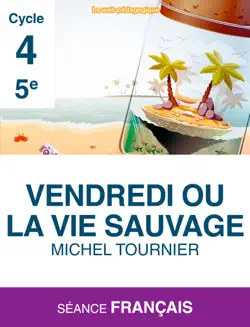 vendredi ou la vie sauvage - michel tournier book cover image