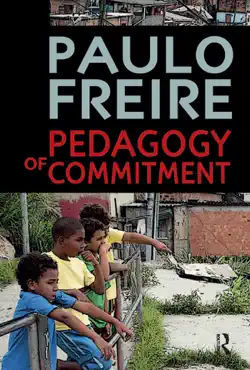 pedagogy of commitment book cover image