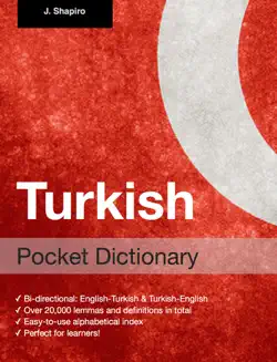 turkish pocket dictionary book cover image