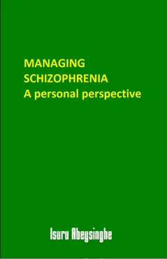 managing schizophrenia: a personal perspective book cover image
