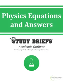 physics equations and answers book cover image