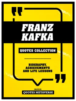 franz kafka - quotes collection imagen de la portada del libro