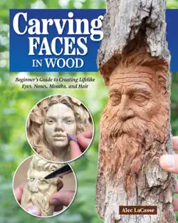 carving faces in wood book cover image