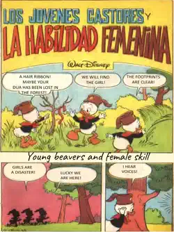 young beavers and female skill book cover image