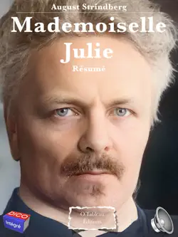 august strindberg - mademoiselle julie - résumé imagen de la portada del libro