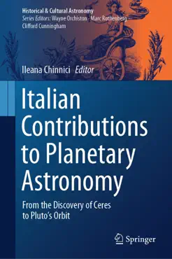 italian contributions to planetary astronomy book cover image