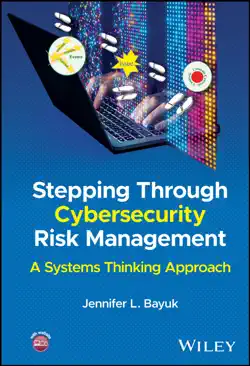 stepping through cybersecurity risk management book cover image