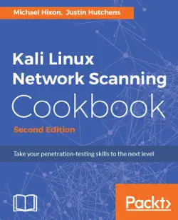 kali linux network scanning cookbook. book cover image
