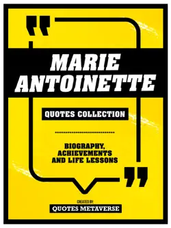 marie antoinette - quotes collection book cover image