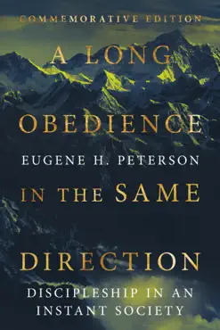 a long obedience in the same direction imagen de la portada del libro