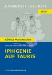 Iphigenie auf Tauris von Johann Wolfgang von Goethe (Textausgabe) sinopsis y comentarios