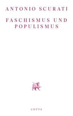 faschismus und populismus book cover image