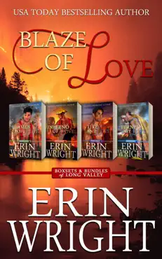 blaze of love: a firefighter western romance boxset (books 1 - 4) book cover image