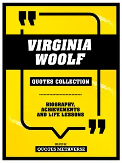virginia woolf - quotes collection book cover image