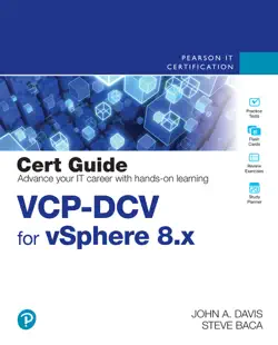 vcp-dcv for vsphere 8.x cert guide book cover image