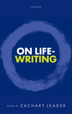 on life-writing imagen de la portada del libro