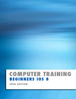 computer training: beginners ios 8 book cover image