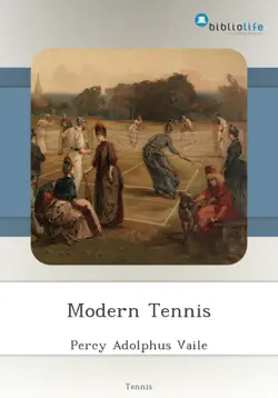 modern tennis book cover image