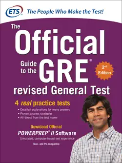 gre the official guide to the revised general test, second edition book cover image
