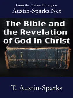 the bible and the revelation of god in christ book cover image