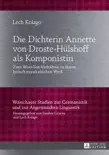 Die Dichterin Annette von Droste-Hülshoff als Komponistin sinopsis y comentarios