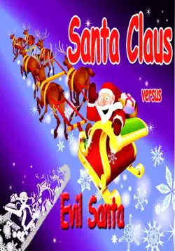 santa claus versus evil santa book cover image