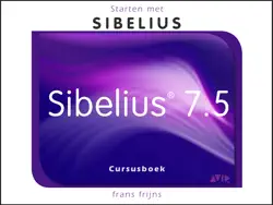 starten met sibelius 7.5 book cover image