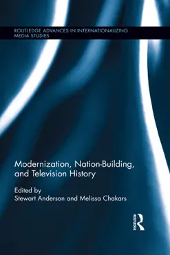 modernization, nation-building, and television history book cover image