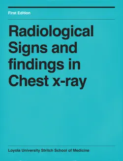 radiological signs and findings in chest x-ray imagen de la portada del libro