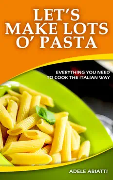 let's make lots o' pasta book cover image