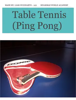 table tennis (ping pong) book cover image