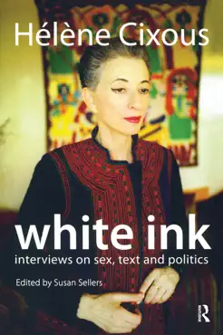 white ink book cover image