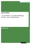 'Das Göttliche' von Johann Wolfgang Goethe - eine Gedichtsanalyse sinopsis y comentarios