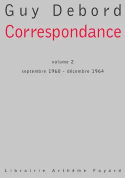 correspondance book cover image