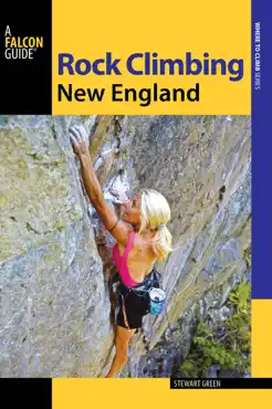 rock climbing new england book cover image