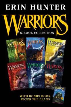 warriors 6-book collection with bonus book: enter the clans book cover image