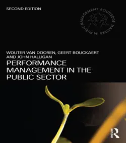performance management in the public sector book cover image