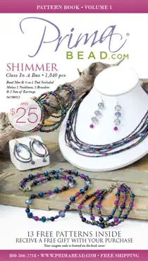 13 free jewelry patterns from prima bead book cover image