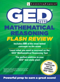 ged test mathematics flash review book cover image