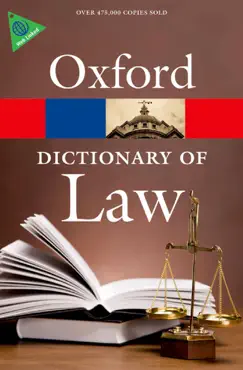 a dictionary of law book cover image