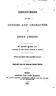 discourses on the offices and character of jesus christ book cover image