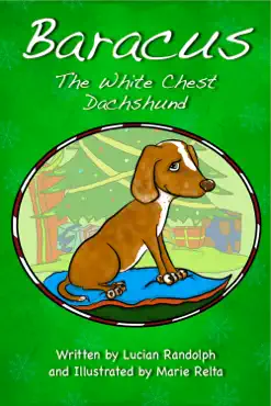 baracus the white-chest dachshund book cover image